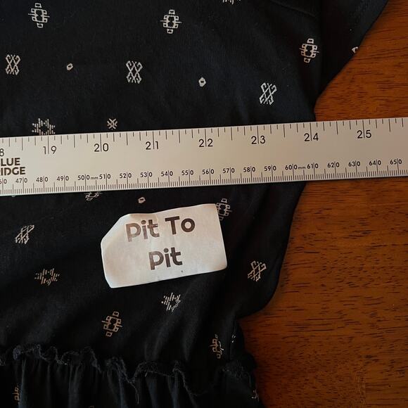 Torrid Womens 2X Plus Vintage Cotton Tie Front Ditsy Print Flutter Sleeve Top - Picture 9 of 12